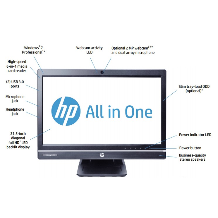 HP Compaq Pro 6300 All-in-One LIỀN MÀN HỌC ONLINE