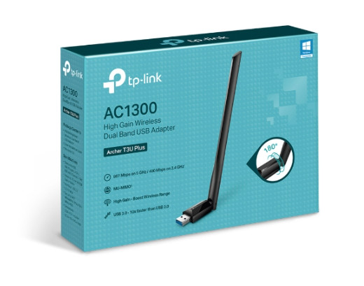 Archer T3U Plus USB THU WIFI Băng Tần Kép  AC1300
