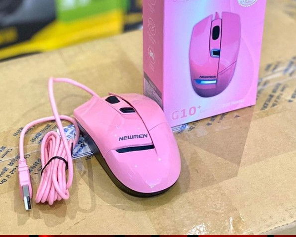 Chuột máy tính Newmen G10+ màu hồng