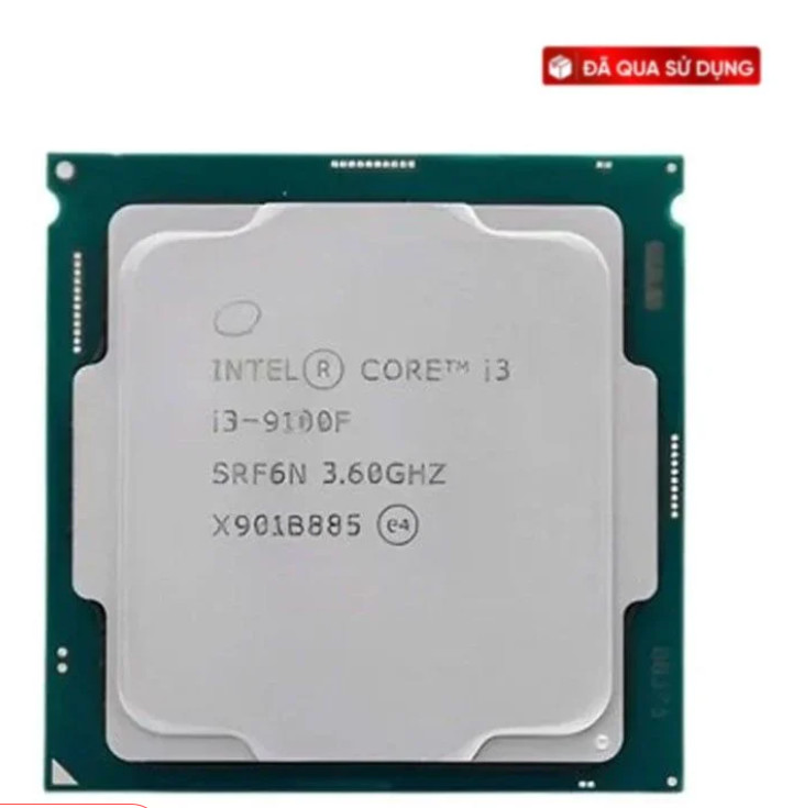 CPU Intel Core i3 9100F Cũ  4.20GHz, 6M, 4 Cores 4 Threads