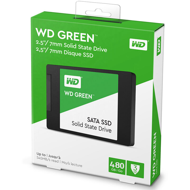 Ổ cứng SSD 480GB Western Digital WD Green  2.5-Inch SATA III