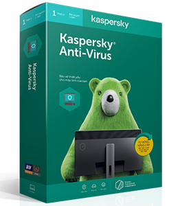 Kaspersky Anti-Virus (3 PC/Năm)