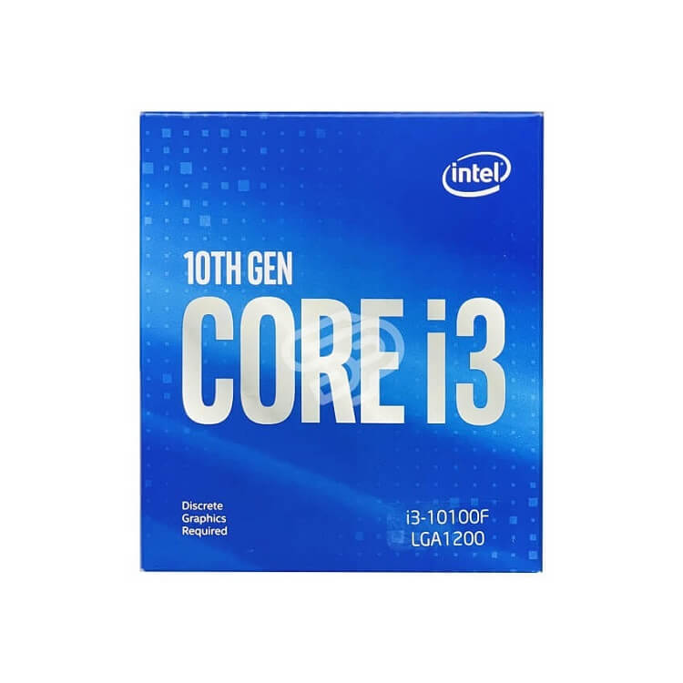 Bộ chíp xử lý Intel Core i3-10100F